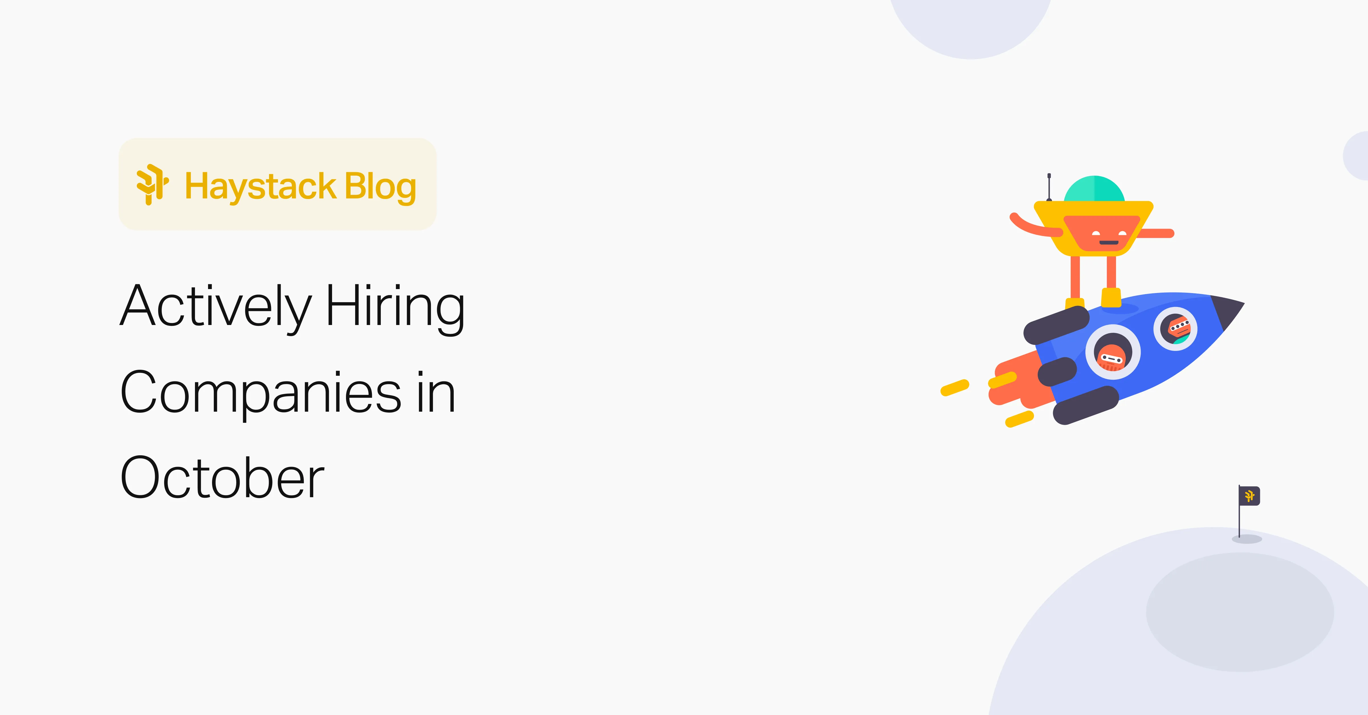 Actively Hiring Companies in October