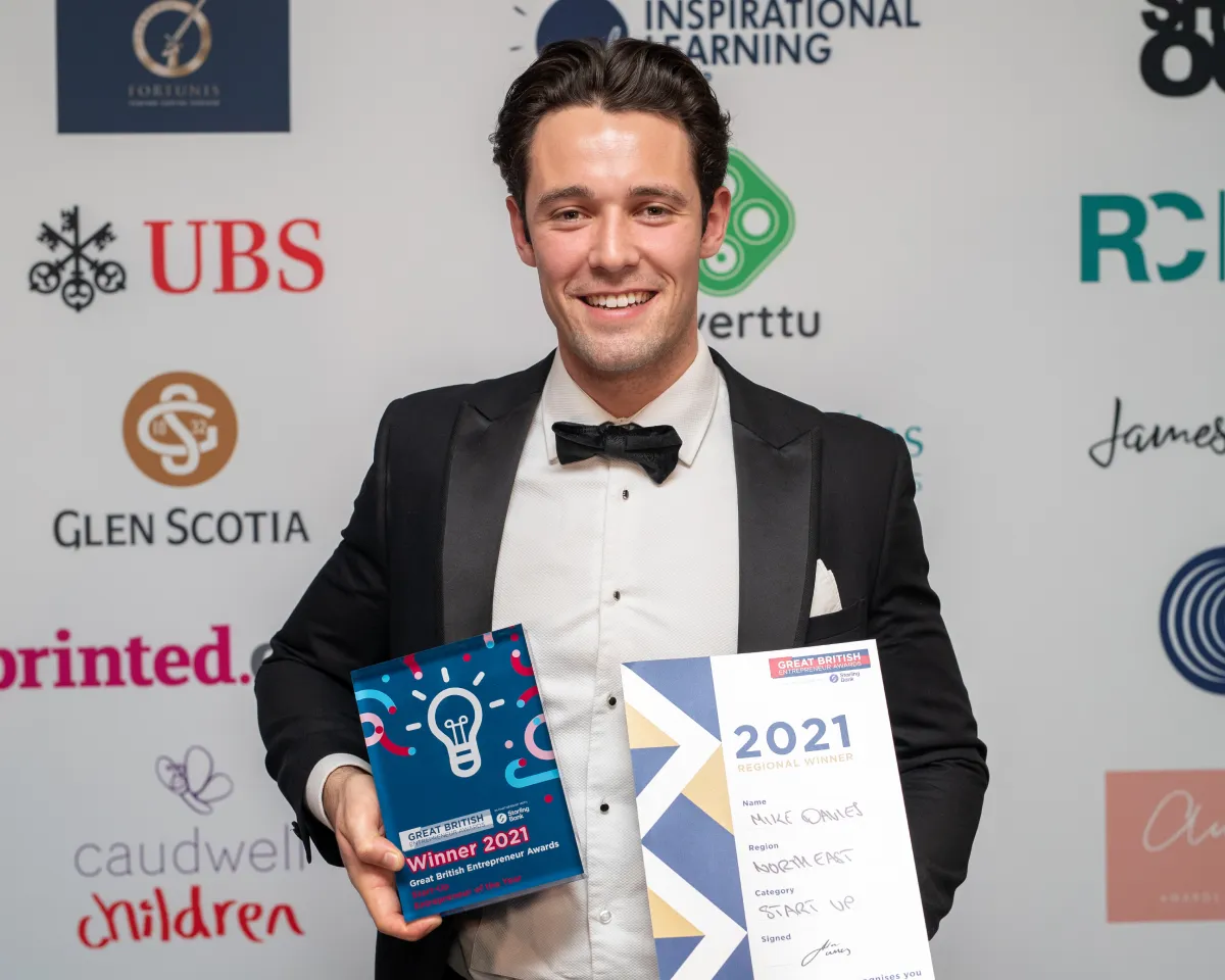 North East entrepreneur named Start-Up Entrepreneur of the Year at national awards