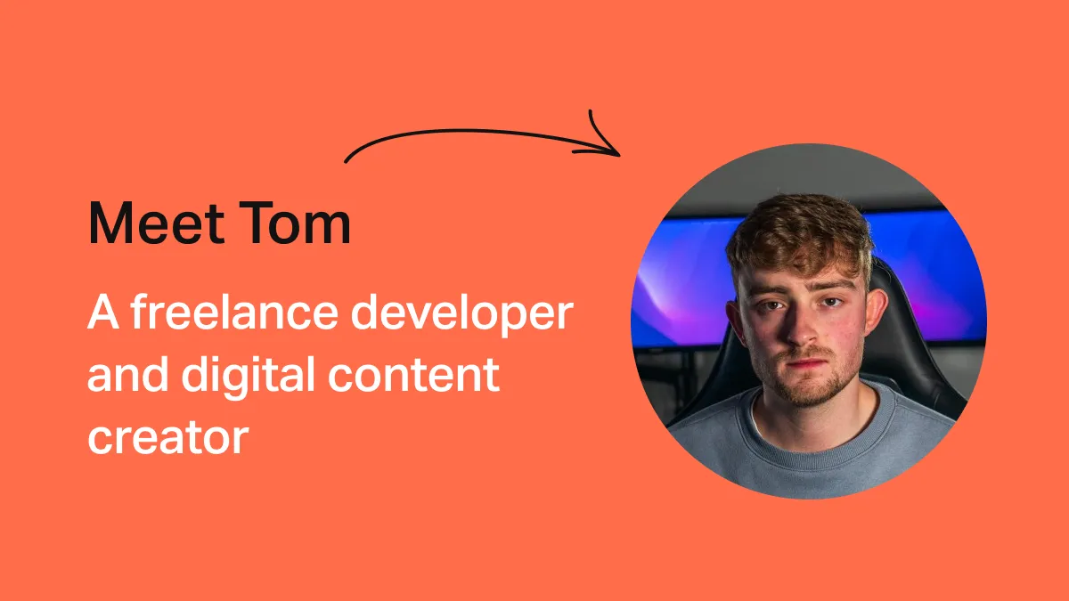 Developer Stories: Meet Tom, Software Developer and Tech Influencer