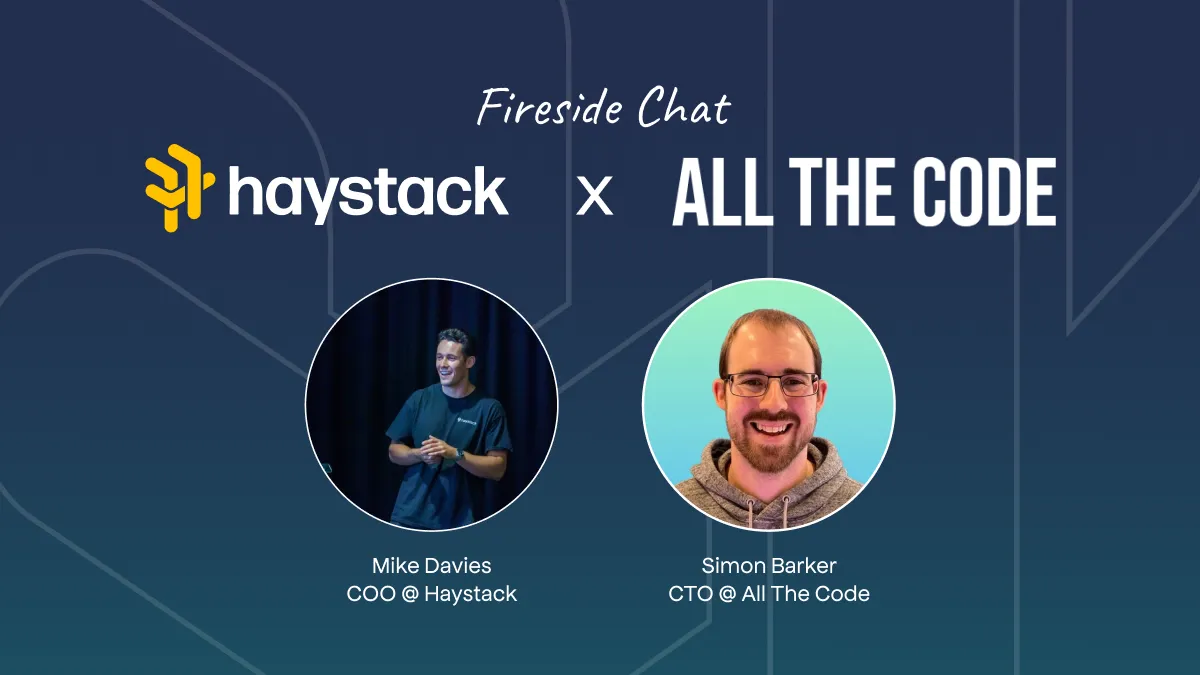 Haystack x All The Code with Simon Barker