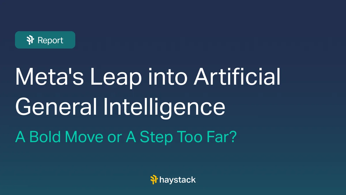 Meta's Leap into Artificial General Intelligence: A Bold Move or A Step Too Far?