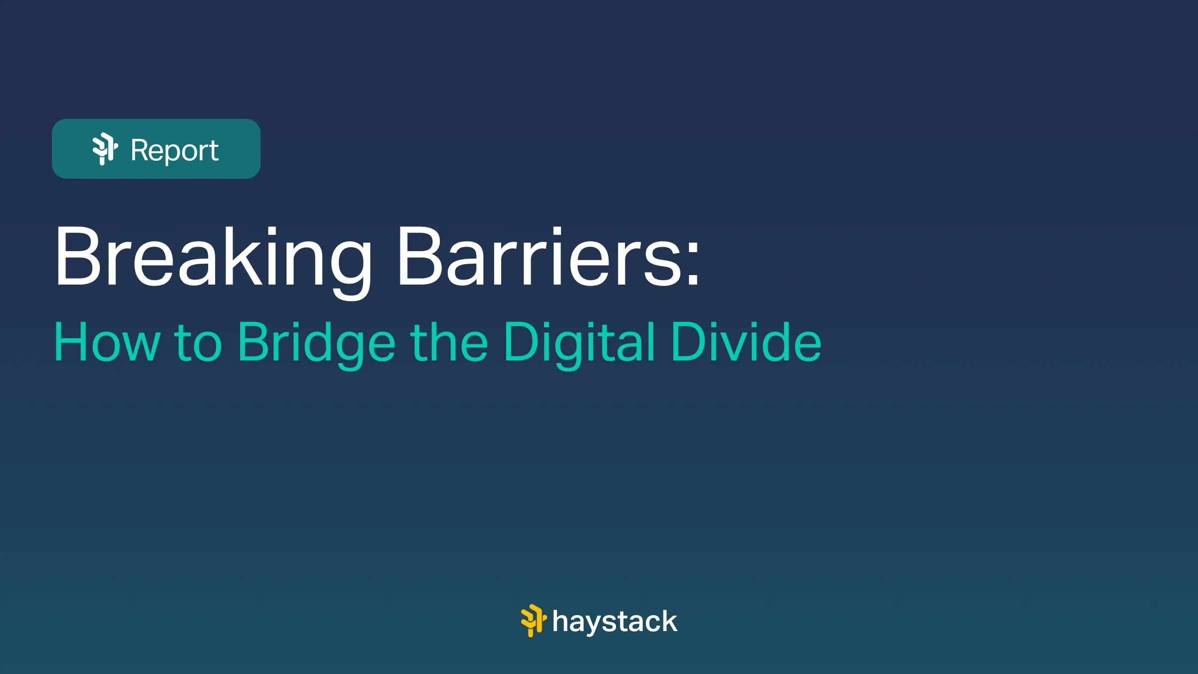Breaking Barriers: How to Bridge the Digital Divide